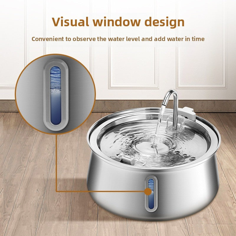 Automatic Pet Water Dispenser with Filtration