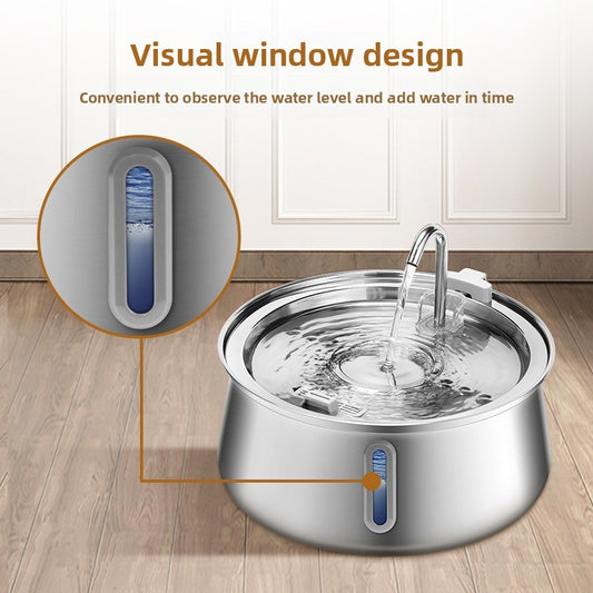 Automatic Pet Water Dispenser with Filtration